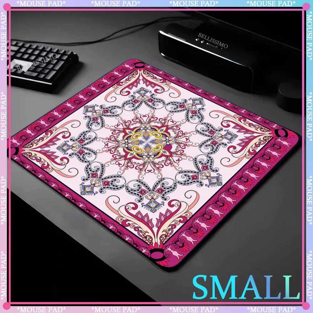 

Hot Sale Persian Mini Carpet Mat Small MousePad HD Printing XS Mousemat Retro Style Home Desk Decoration Crafts Rubber Mouse Pad