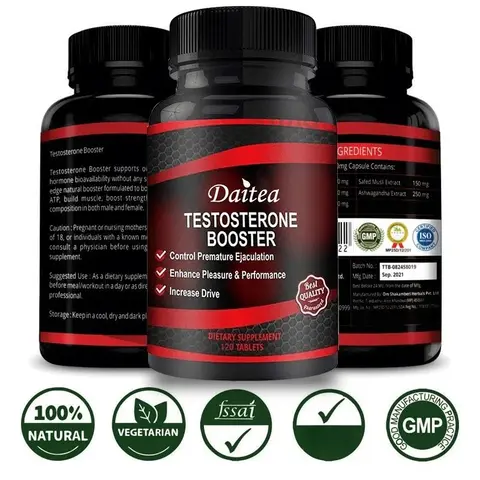 Male Muscle Boosters - Help Improve Performance, Muscles, Endurance, and Energy Support, and Improve Physical Fitness
