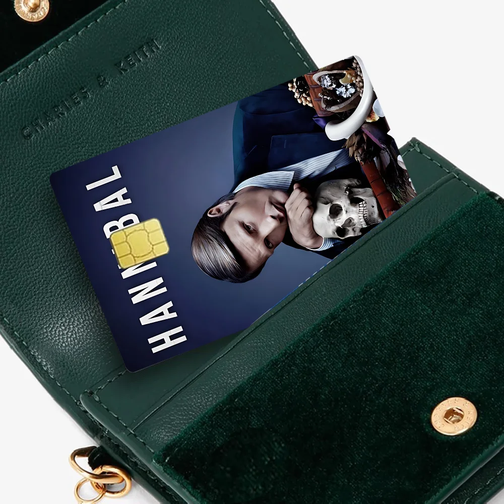 شخصيات الفيلم الكلاسيكي H-anni-bal 100% رائجة البيع أمين الائتمان الخصم البنك بطاقة حافلة بطاقة فيلم الجلد ملصق