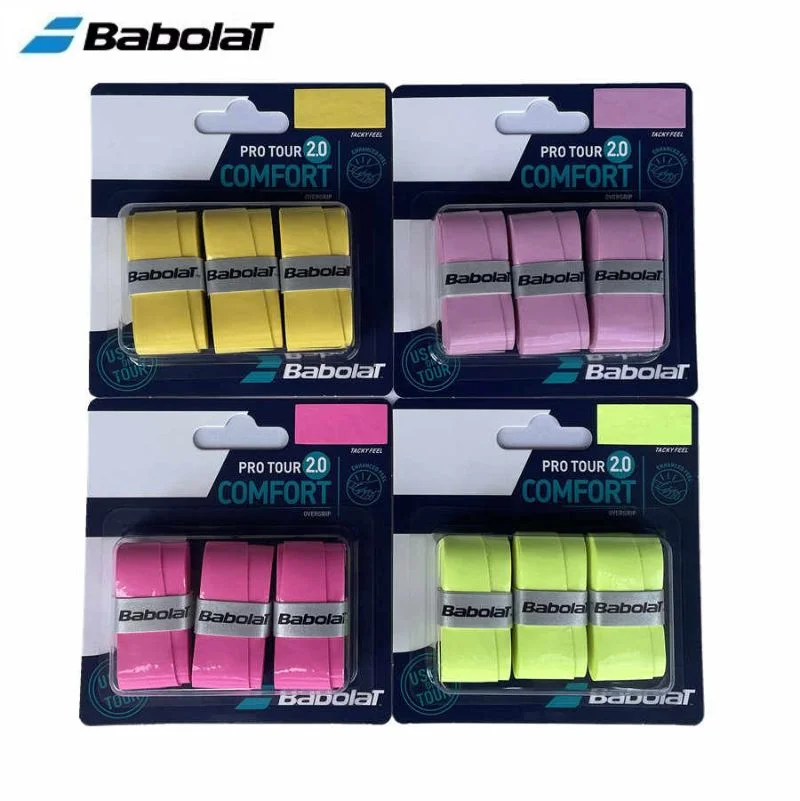 3pcs/lot Babolat Tennis Overgrip Sticky PU Hand Glue Padel Racket Tenis Grip Anti-Slip Training Sweatband For Tennis Badminton