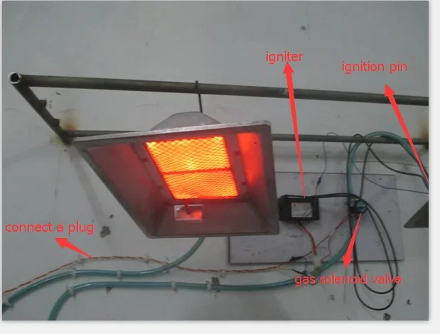 Gas infrared catalytic heater for Piglet&Baby Chicken &Chicks Farming Heat Equipment THD2608