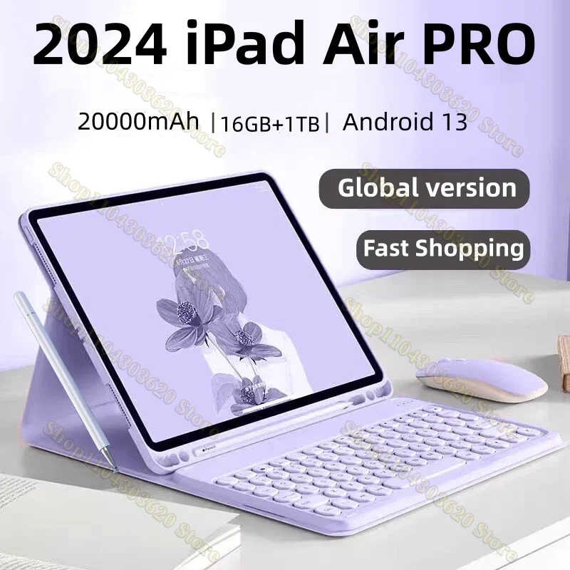 

Original Tablet iPad Air Pro 11 Inch 16GB RAM 1TB ROM tablet Android 13 Core Pad Tablet PC Phone Dual Wifi tablette android 태블릿