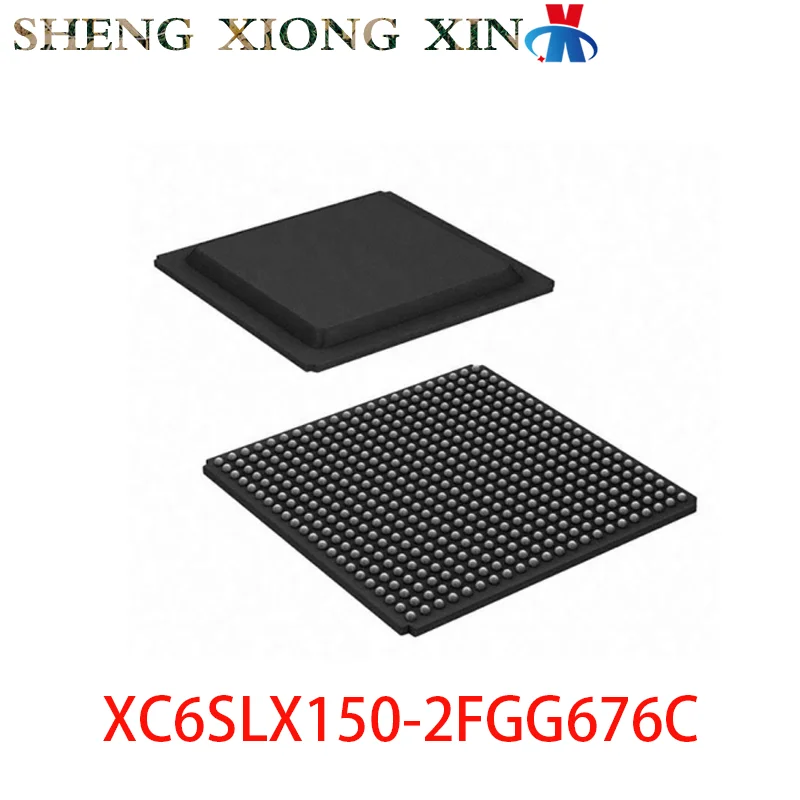 

1pcs 100% NEW XC6SLX150-2FGG676C 676-FBGA Field Programmable Gate Array XC6SLX150 2FGG676C Integrated Circuit