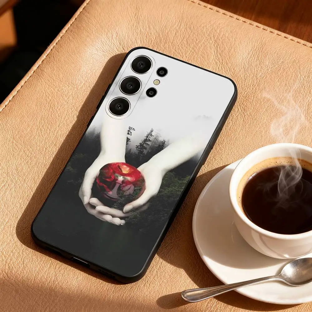 T-Twilight Series Phone Case For Samsung S26,S25,24,23,22,30,21,10,9,Ultra,Plus,Lite,FE Soft Black Case view 2