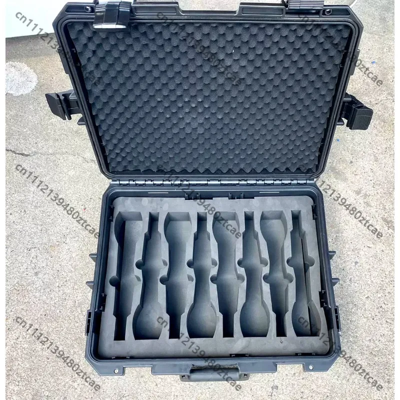 Extended Handheld Microphone Flight Case, 8 Slots Microphone Storage Box for Wireless Handheld Mic