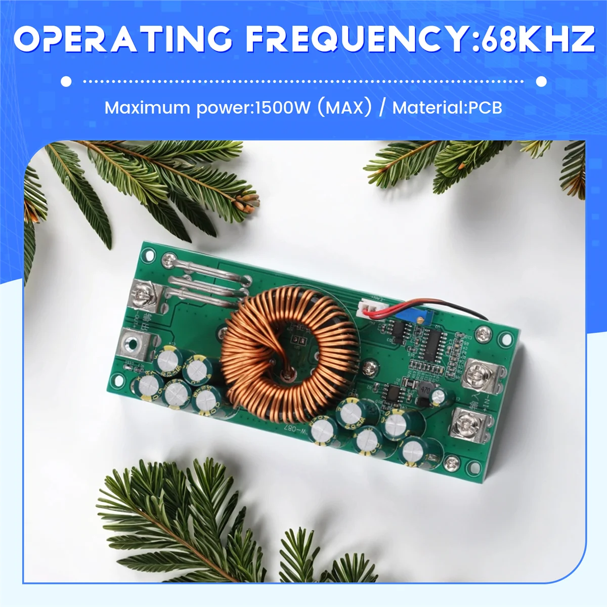 

【Покупка цены】DC-DC1500W Регулируемый понижающий модуль постоянного тока от 90 В до 60 В, 48 В, 12 В, преобразователь мощности высокой мощности 50 А