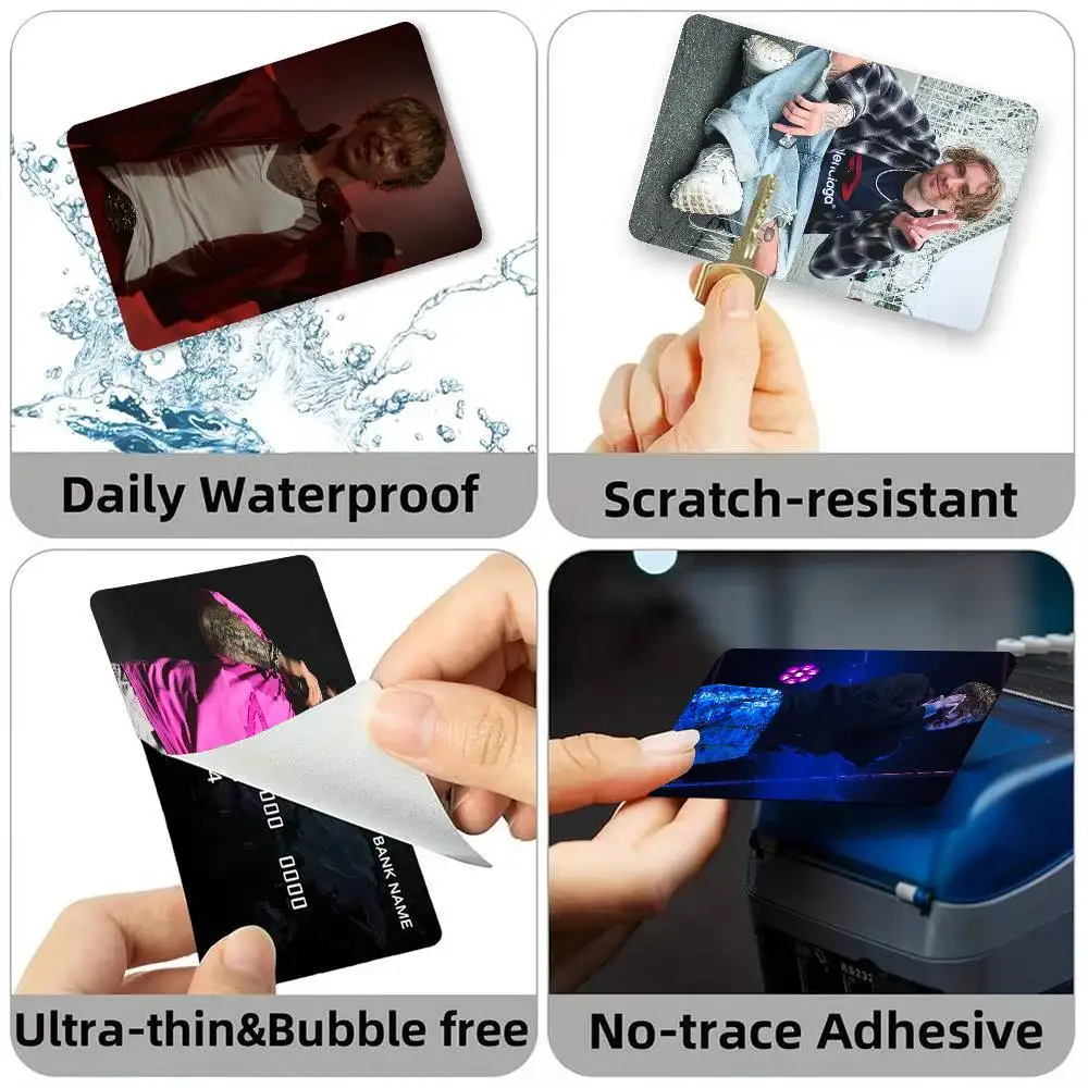 Egor Kreed EK Rapper Credit Card HD Stickers Small Chip Waterproof Sticker Game Card Decal Gift
