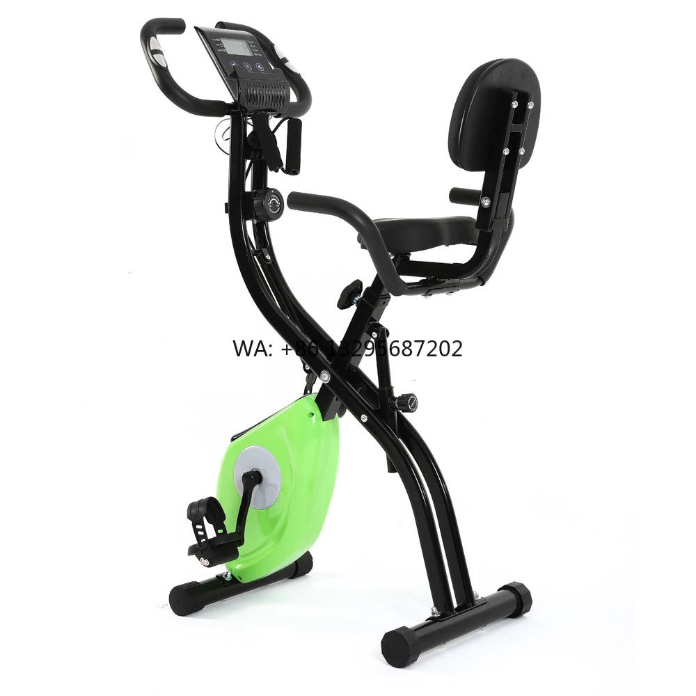 

Hot Selling Home Gym Cardio Training Stationary Bicycle Indoor Workout Folding X Magnetic Exercise Bike