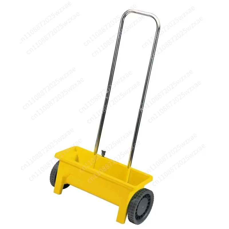 Hand Push Seed Planter, Walking Drop Planter 12L Suitable for lawns, gardens, farms, salt and ice melters
