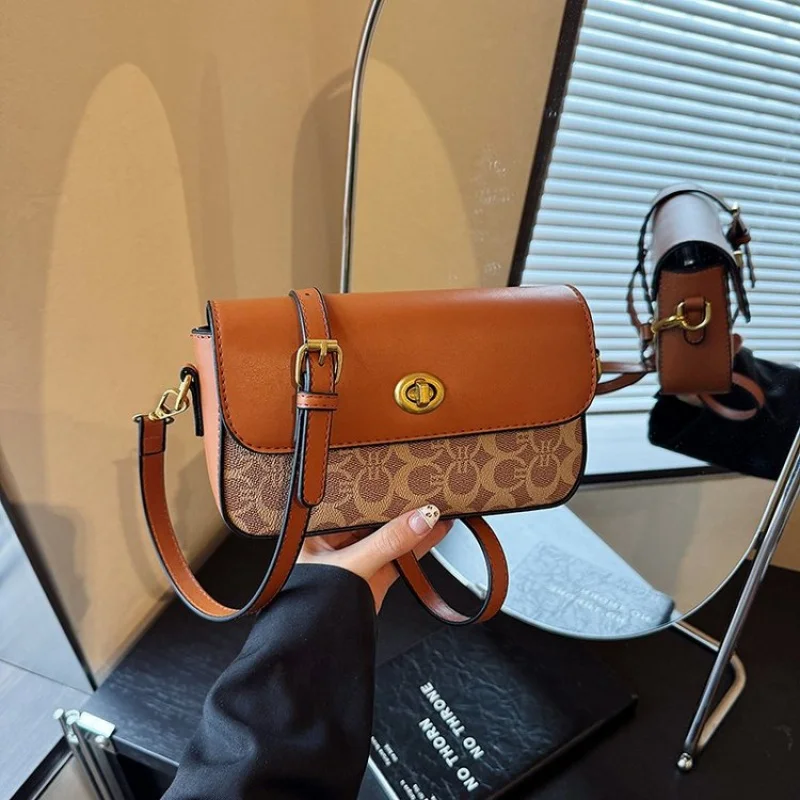 2025 Новая высококачественная женская кожаная сумка, роскошный бренд, известный дизайнер, Париж, повседневная классика ​