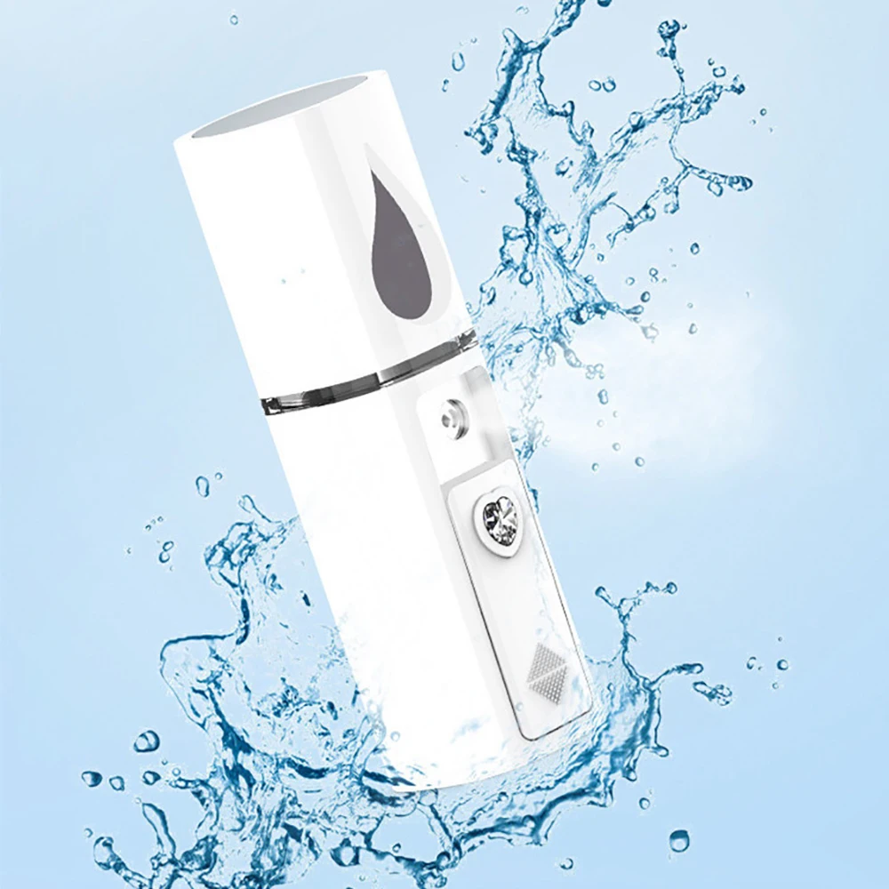 Water Replenishment Instrument Handheld Portable Water Nano Facial Hydrator Spray Water Replenishment Instrument USB Humidifier