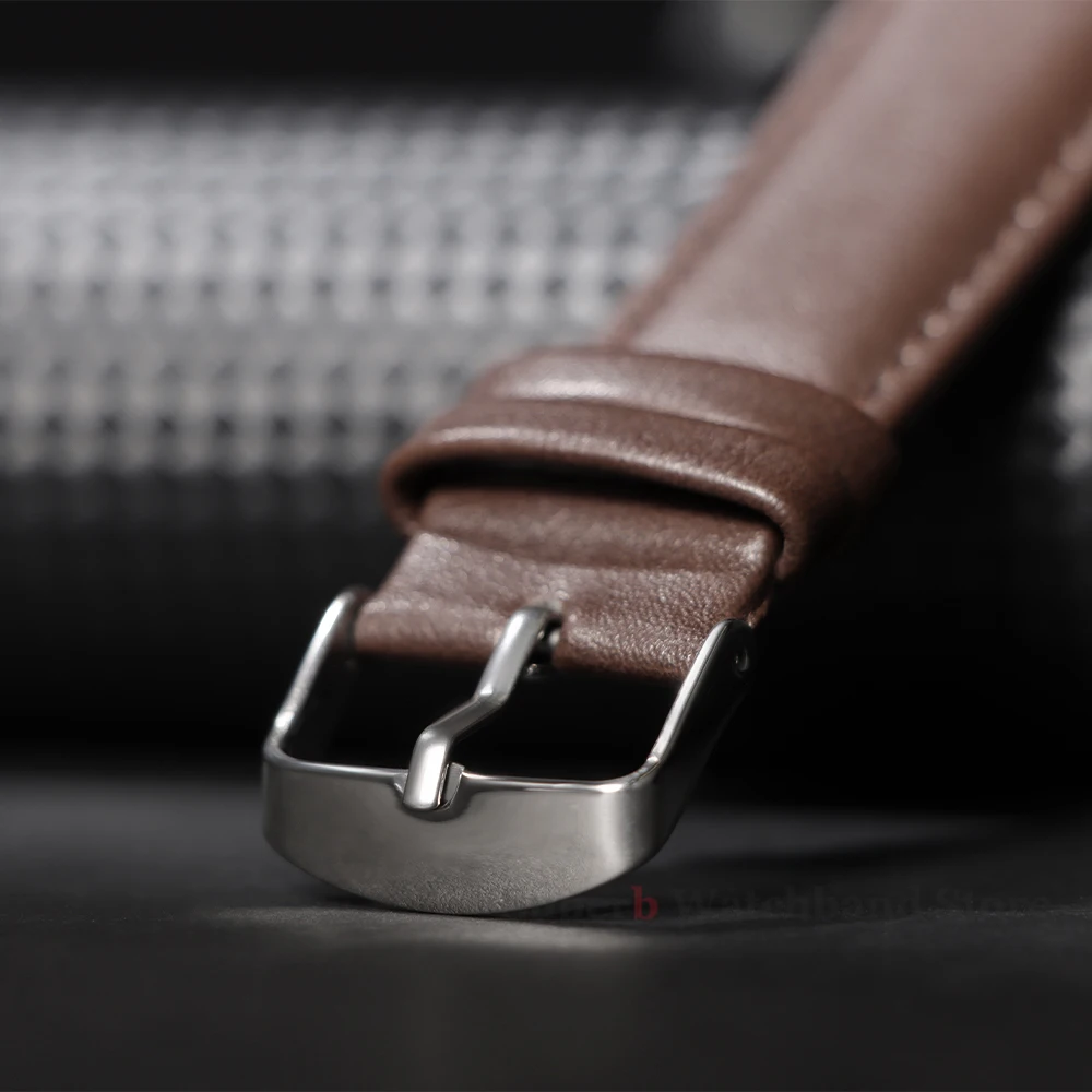 Ремешок для часов из воловьей кожи 18 мм, 20 мм, 22 мм, браслет из телячьей кожи, универсальный сменный браслет, аксессуары для мужчин и женщин