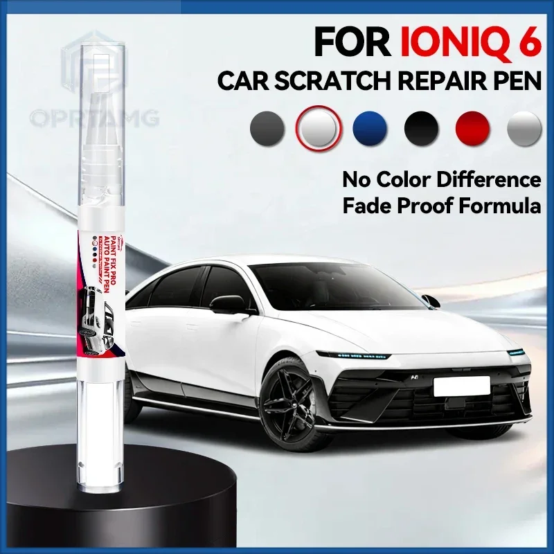 

Purpose Vehicle For Hyundai IONIQ 6 Paint Repair Pen Touch Up Scratch Remover DIY Auto Accessories Black White Blue Silver