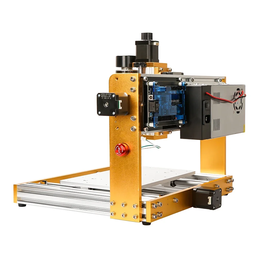 Fresadora CNC3018PRO Ultra con interruptor de límite, kit fuera de línea y herramientas para trabajar la madera