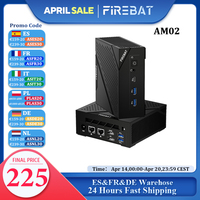 FIREBAT AM02 MINI PC AMD Ryzen 5 6600H 16GB DDR5 RAM 512GB SSD WIFI6 BT5.2 For Work Gaming Portable Desktop MINI-PC Computer