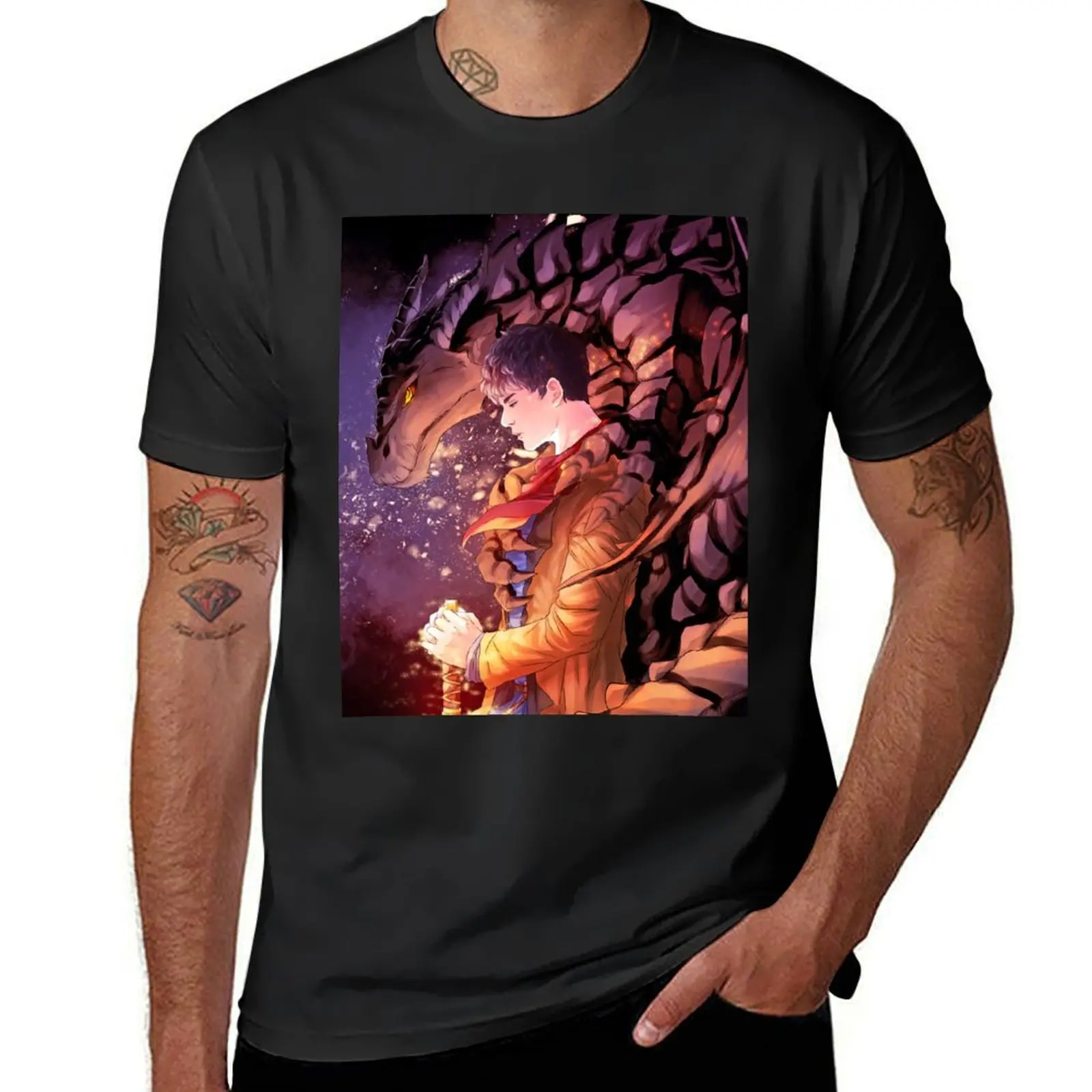 The Last Dragonlord Black Edition T-Shirt quick-drying cute tops summer clothes tees mens t shirt