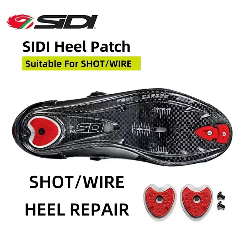 【セール中】ロードバイク用シューズ、シディシューズ用、スリップヒール、交換用クリート、ソール用、交換可能なスタッド、ヒールライドシューズ