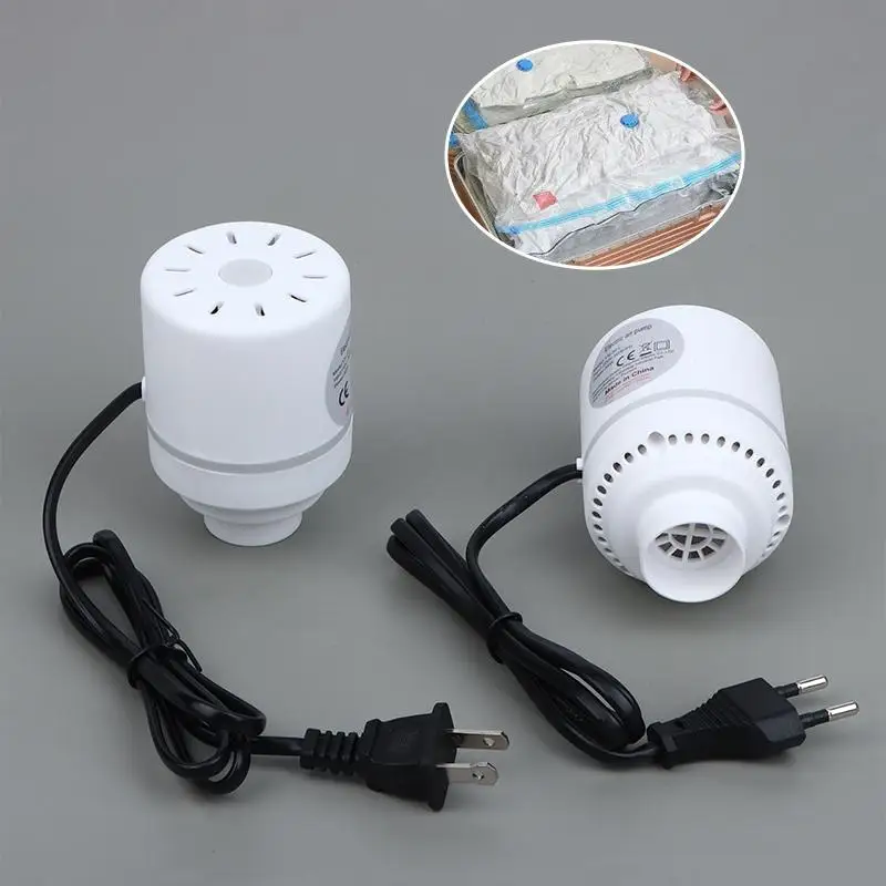 Vacuum Storage Bags Air Pump 110v/120V For Travel Business Trip Storage Tools For Clothes Pillows Bedding Closet Home Organizer