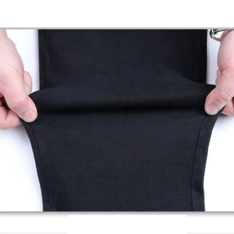 Spring Autumn Women\'s Clothing Solid Color High Waist Pockets Elastic Casual Elegant Trouser Suits Trousers Straight Pants