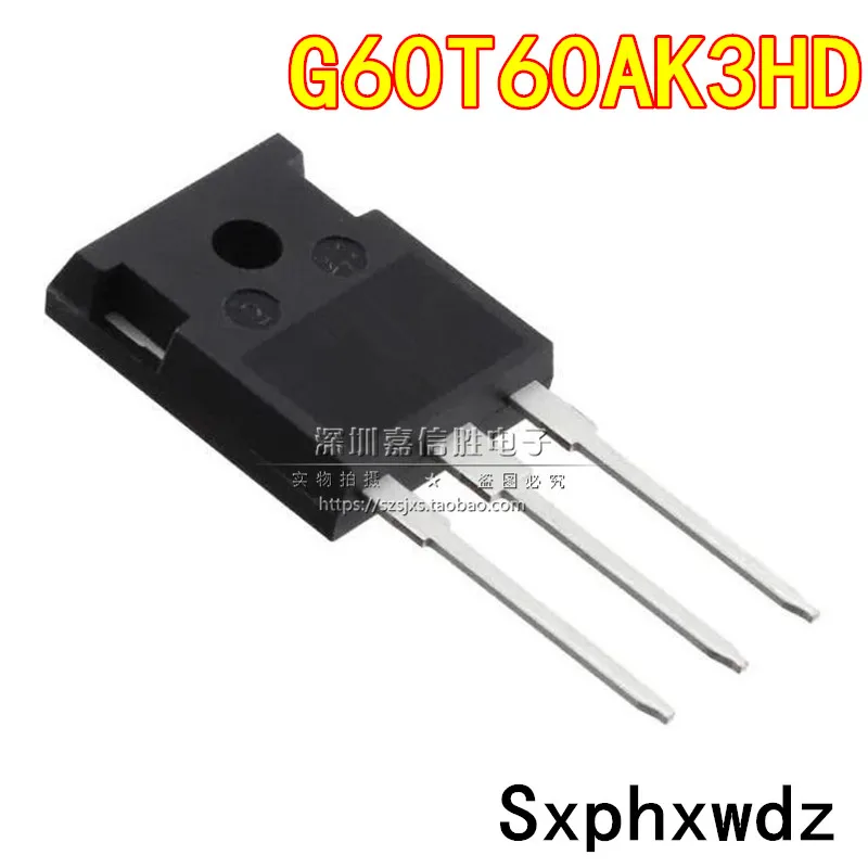 5PCS G60T60AK3HD 60A 600V TO-247 new original IGBT transistor 