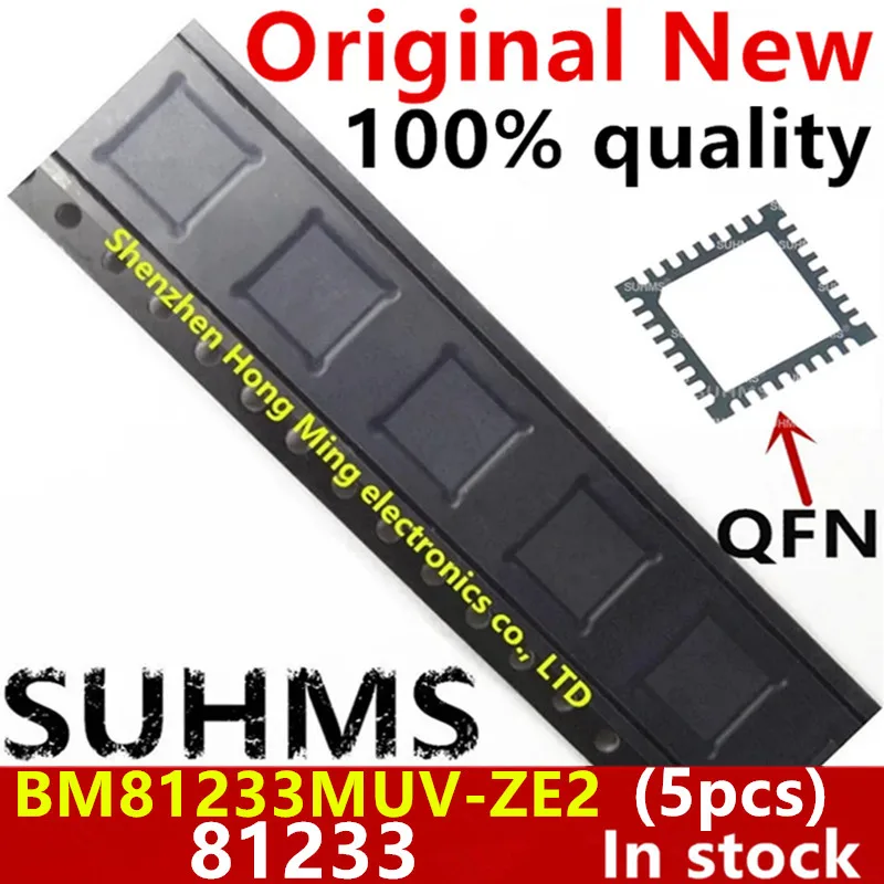 

(5piece)100% New BM81233MUV-ZE2 BM81233 81233 QFN-32