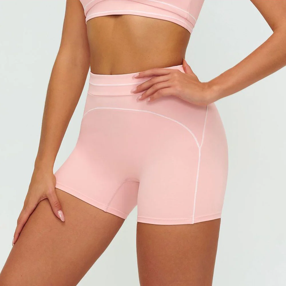 Summer Yoga Shorts Women Fitness Shorts Sports Shorts Running Cycling Shorts Female High Waist Tights Workout Gym Fitness Shorts