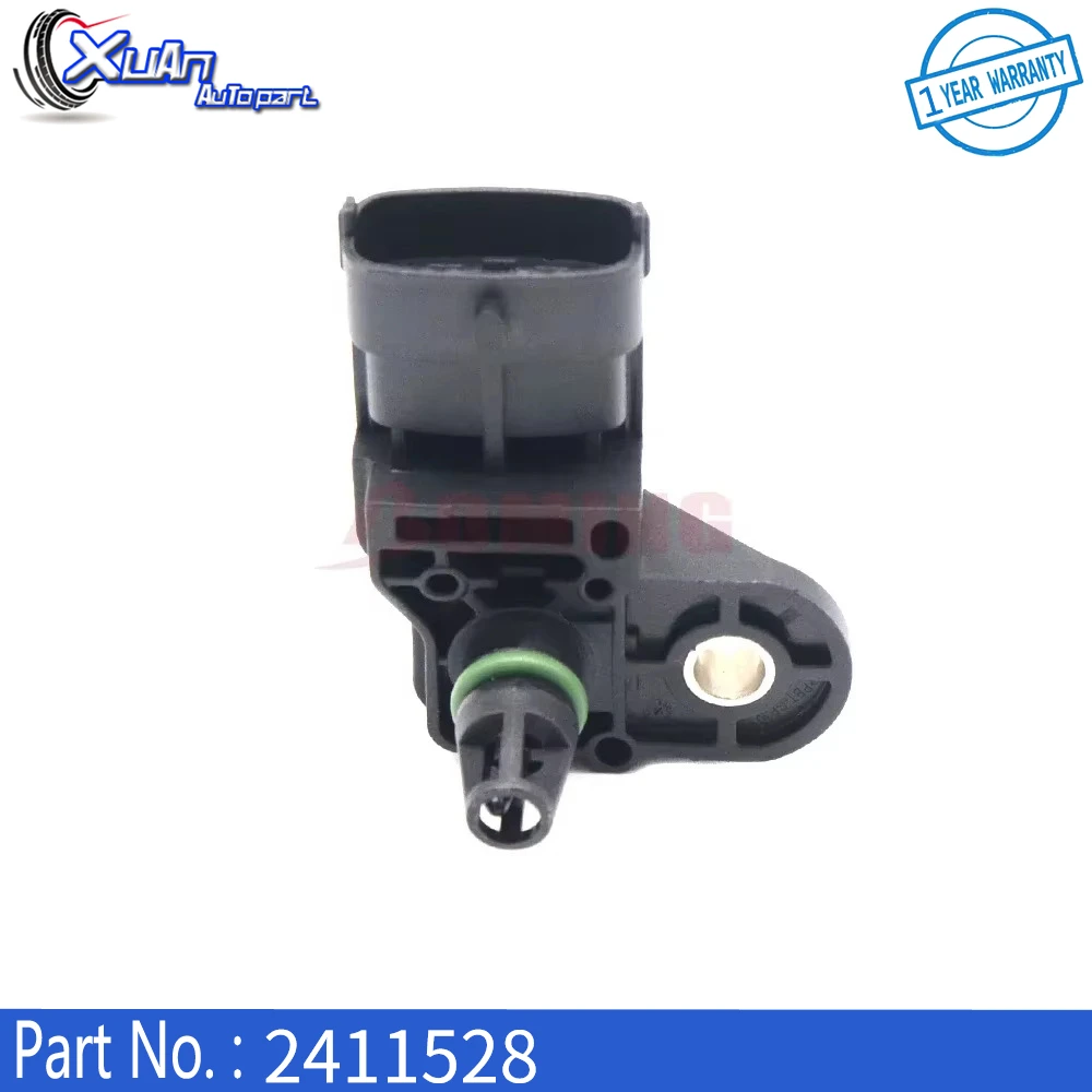 XUAN For 2004‑2020 Polaris RZR 570 800 900 1000 EFI Car MAP Manifold Pressure Sensor 2410422 100‑2075‑1 10020751 2411528