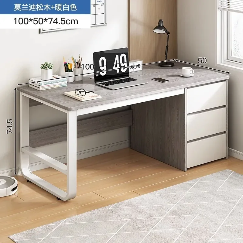 Computer desk Home desktop bedroom E-sports table Table rental room Office desk Chair workbench