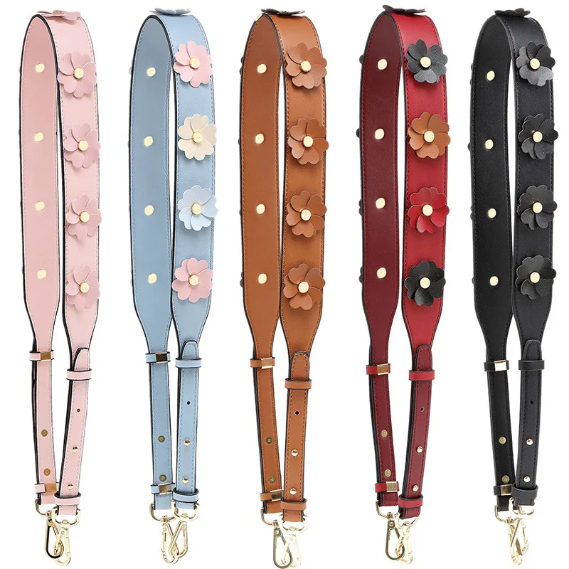 New Wide Shoulder Strap Three-dimensional Fashion Rivet Shoulder Strap Fashion Women's Bag Accessories Oblique Span Bag Strap