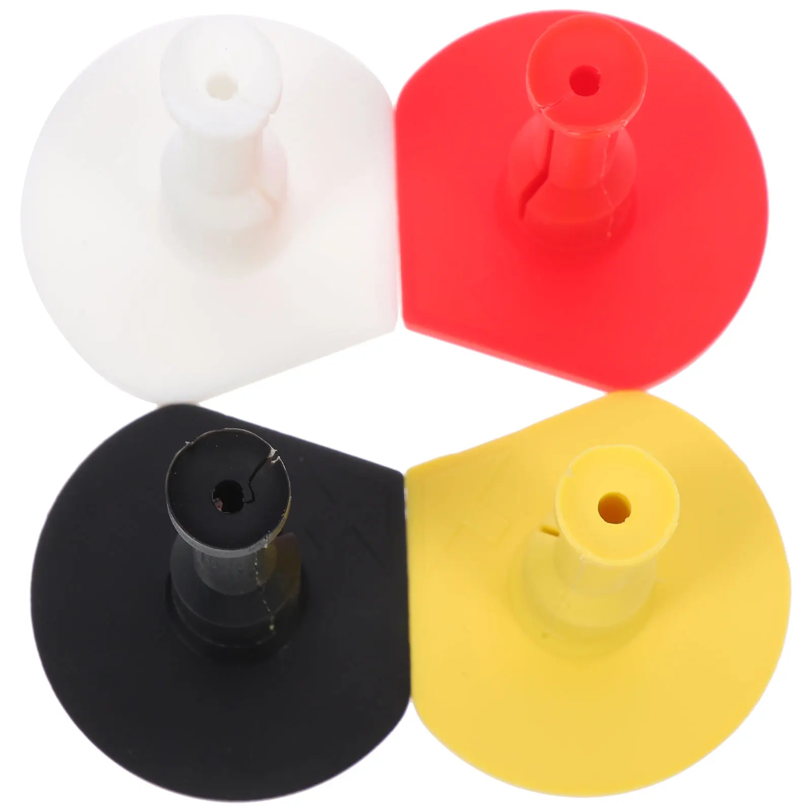 

4pcs Golf Golfs Tees Golfing Practice Golfs Tees Oversize Rubber Driving Range Durable Practice Holders Balls Storage Trays