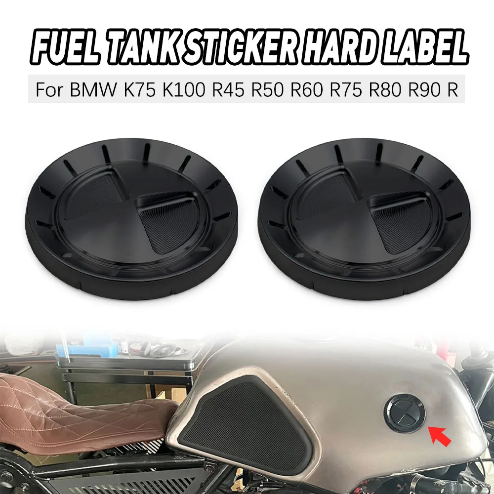 

Cafe Racer for BMW R45 R50 R60 R75 R80 R90 R100 K1 K75 K100 Tank Gas Sticker 70MM Motorcycle Fuel Ornamental Decal R NINE T