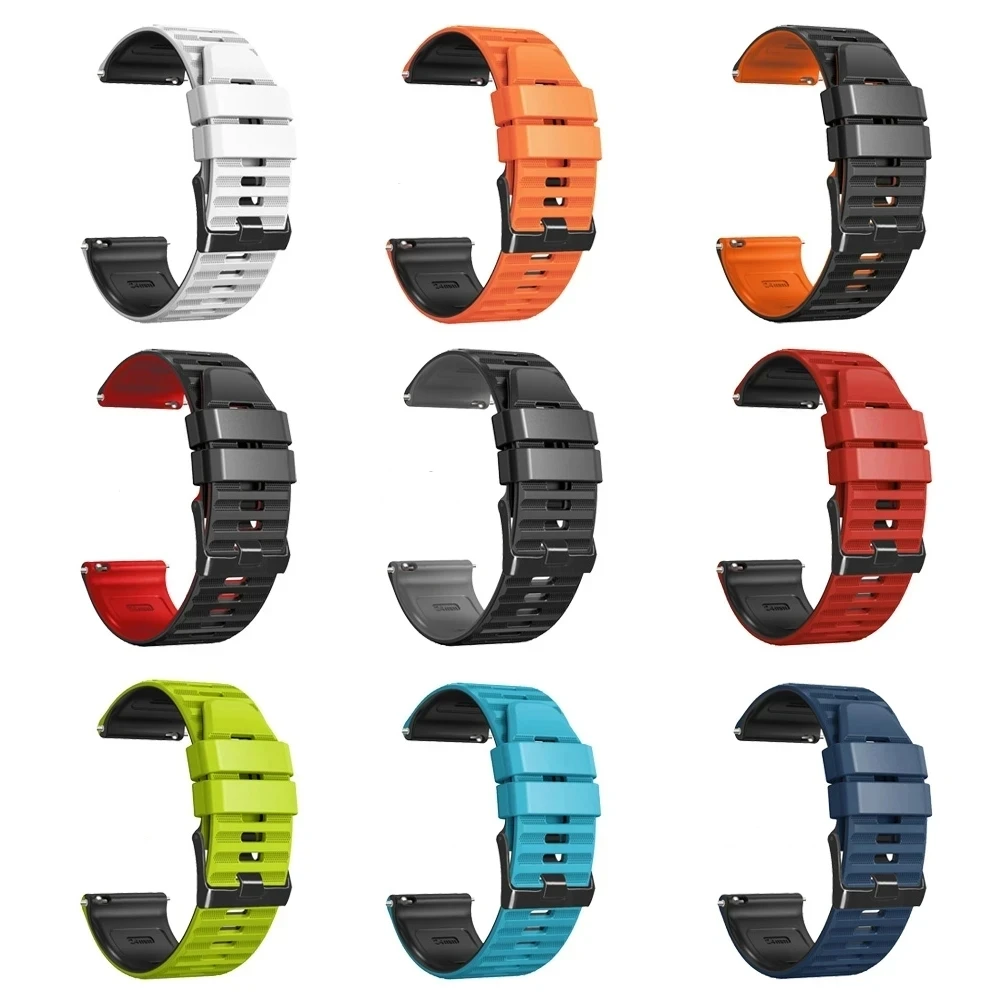HEIßER Uhr Armband Strap für Garmin Venu X1 Smartwatch Sport Silikon Armband für Garmin Venu X1 Armband Armband Correa