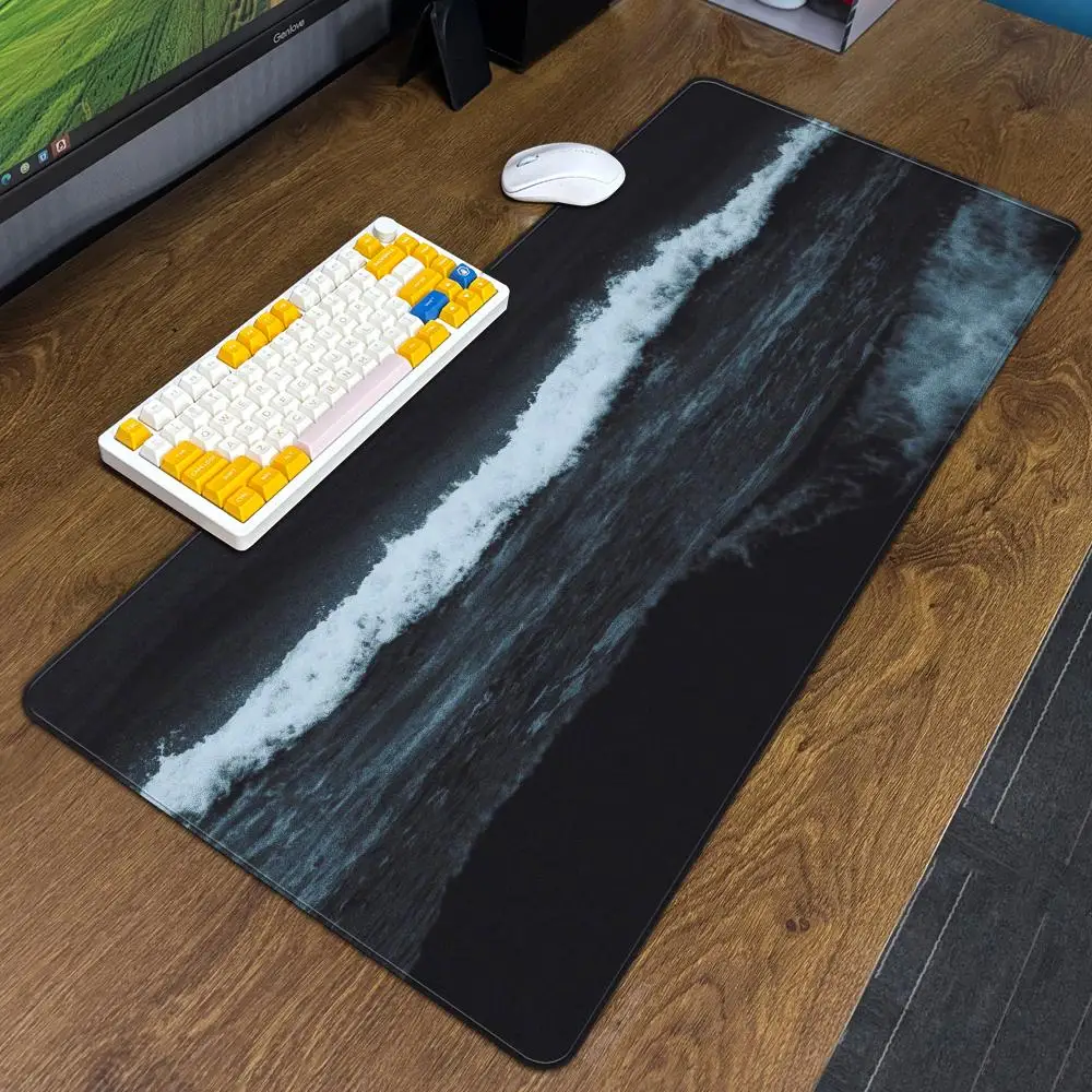 

Sea Wave Mouse Pad MouseMat XXL Computer Accessories Large Keyboard Laptop Table Pad The New Product Gamer Gaming