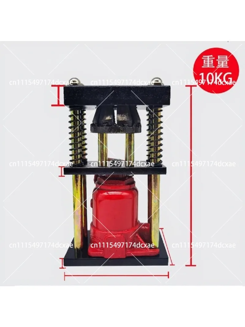 8 Ton Hydraulic Crimping Tool for High Pressure Hose, 8-Tooth D-Type Wire Crimper, 8-22mm Tube Fitting