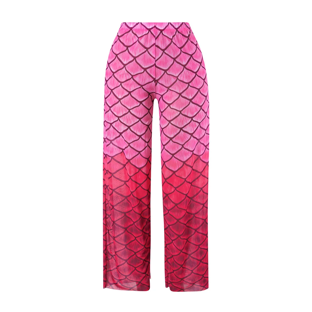 S - XXL Neu mit Hose, langärmelig, mit Reißverschluss, bedruckt, einteiliger Badeanzug, Damen-Badebekleidung, gepolsterter Badeanzug, Badeanzug, Schwimmanzug V7337 – Detail 7
