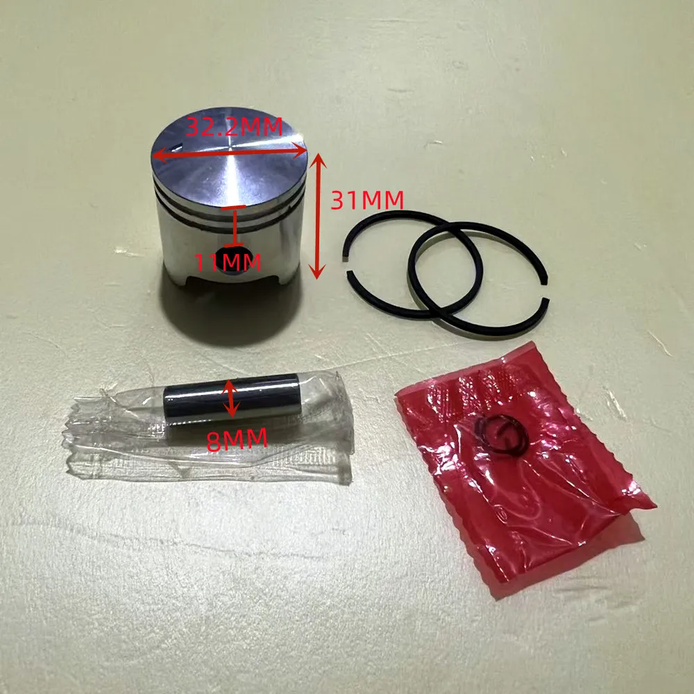 Piston ring pin 32.2mm For ECHO PPF-225 PPF-210 PPF-211 PPF-235ES PPT-235E PPT-235ES  Lawn mower and brush cutter # P021007712