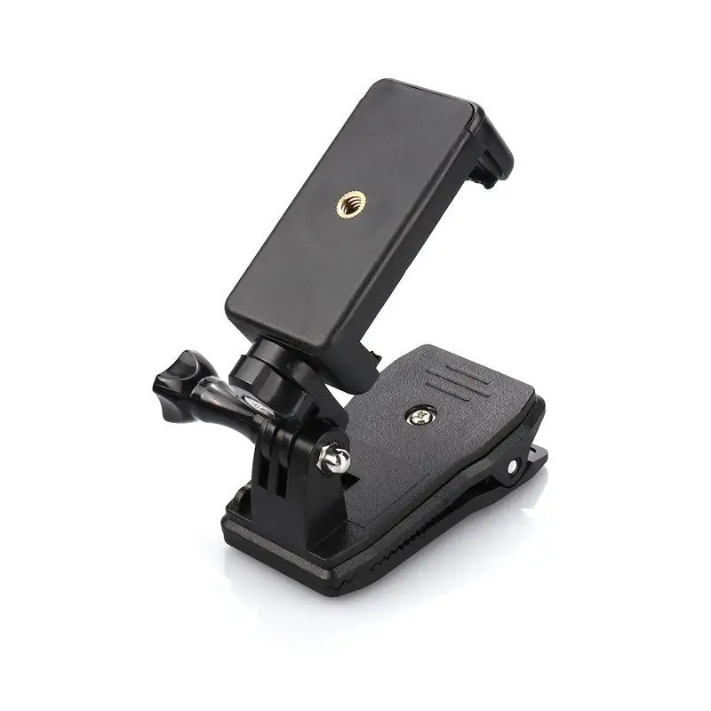 Universal Action Camera Backpack Mount Durable ABS Bracket for   Insta360 Hiking Travel Vlog Shooting