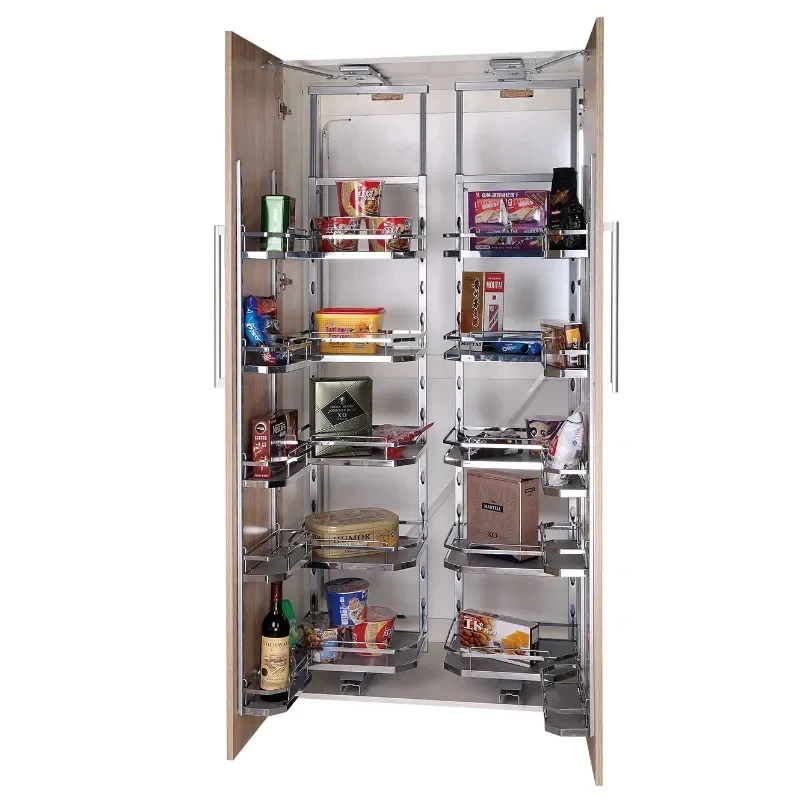 single- or double-open linkage , multi-layer high cinet large-capacity basket