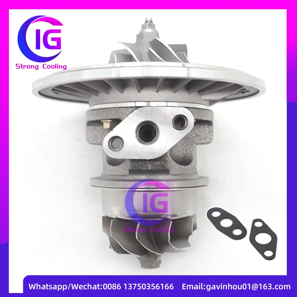 Car Part T3 T4 Universal Turbo Turbocharger 0.63AR V Band Flange Oil Cold 420HP 1.5L - 2.5L For Stage III Wastegate Turbine Core