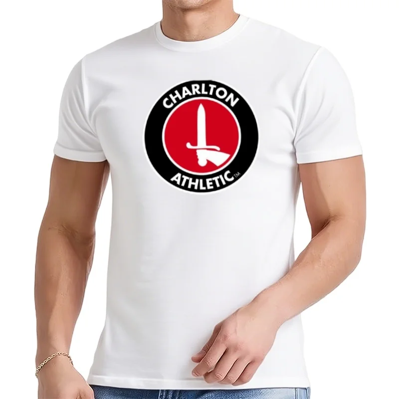 The Charlton Athletic F.C. T-Shirt plain customs aesthetic clothes mens graphic t-shirts anime