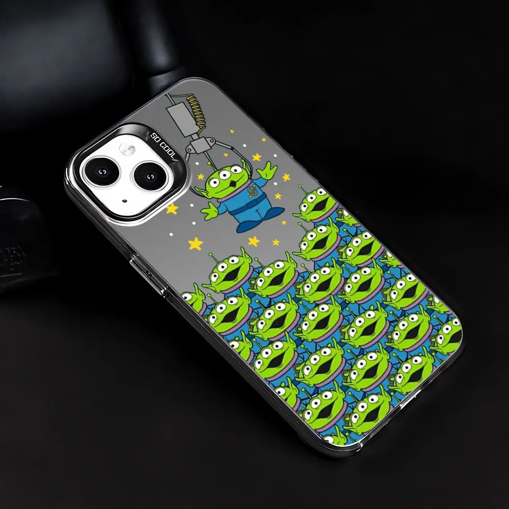 Disneys Toys Storys Aliens Telefoonhoesje Voor Apple Iphone 15 Pro Max 14 Pro 13 12 11 Pro Max 14 Plus Schokbestendige Mobiele Hoes