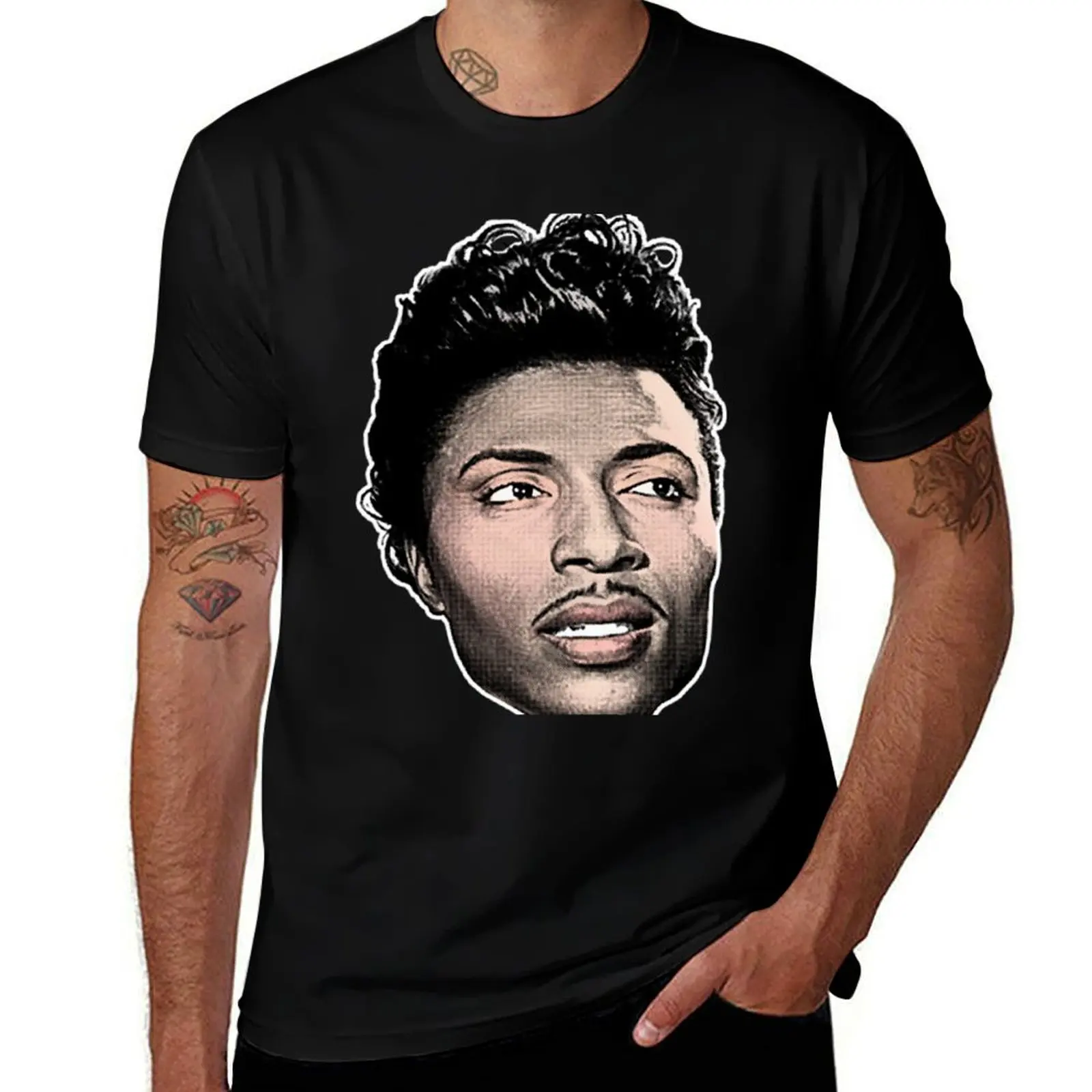 

Little Richard T-Shirt cotton t shirt man man t shirts high quality luxury brand