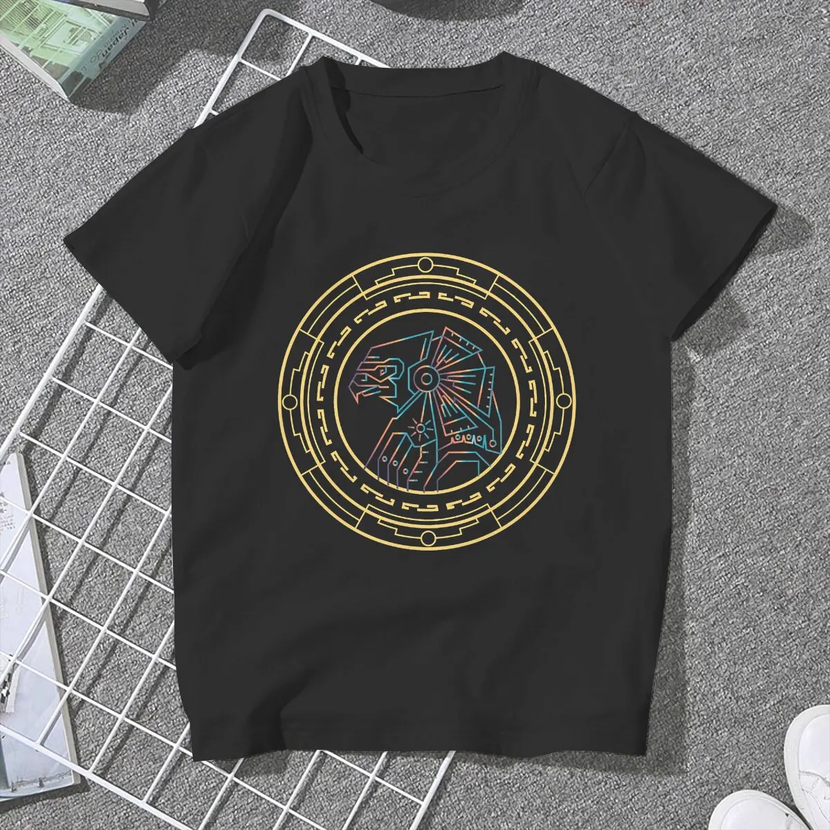 Ancient Egypt Egyptian Horus  God  Eye Of Horus T Shirt Goth Women's Tees Summer Harajuku O-Neck Polyester TShirt