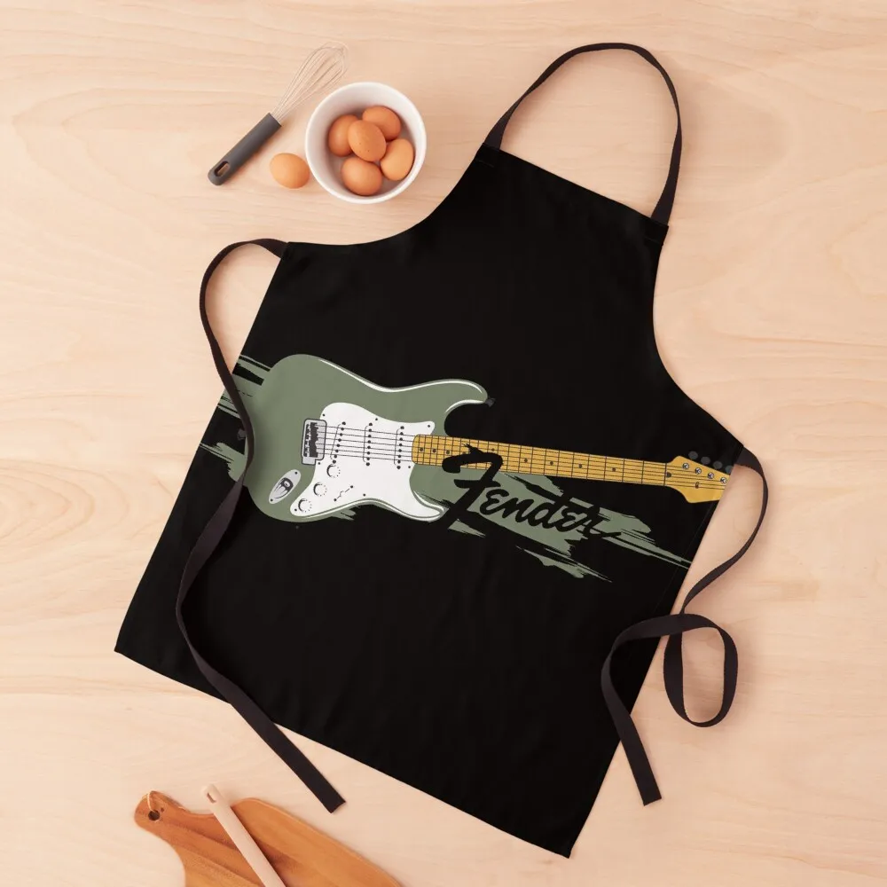 

ROCK GUITAR Apron Kitchen Things Chef Uniform Bib For Kitchen Apron