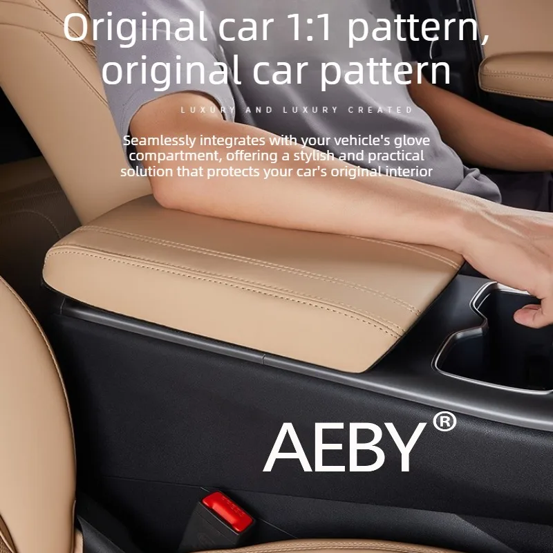 

AEBY For BYD Song Pro DM-i Smart Driving Editio 2020-2025 Center Armrest Cover,Wear-Resistant Cover,Armrest Box Protector