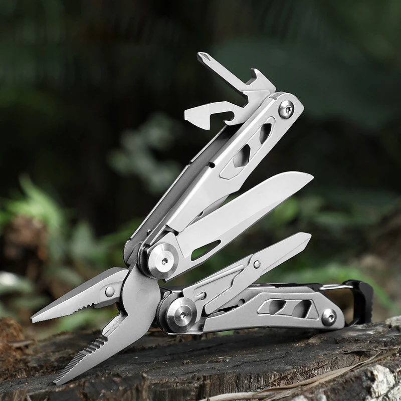 Multitool Outdoor Camping Multi-function Pocket Folding Multi Knife 13 in 1 Tools Plier Survival Mini EDC Kits Free Print Logo