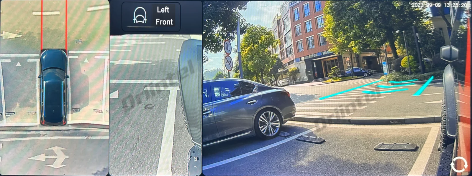 Driintel 1080P Rundumansicht 360 ° Panorama-System 3D-Kamera Auto-Rundumansicht Panoramische Kreisförmige Überwachung DVR-Rekorder – Detail 14