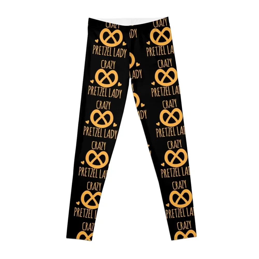 

Crazy Pretzel Lady Leggings Tight fitting woman gym womans workout shorts Womens Leggings