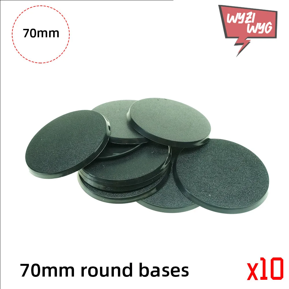 70mm Bases Wargame, Miniatures, Figure, Terrain, Base, RPJ, TRPJ, Pathfinder, Infinity, Gamemat, Battlemat Hobby Accessories