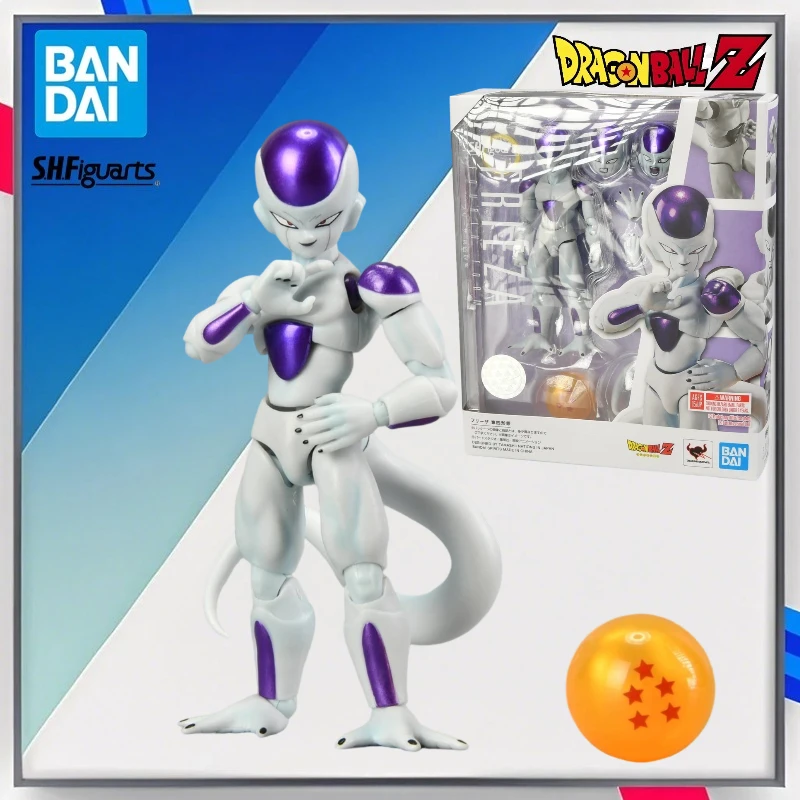 

Бандай С.Х. Figuarts SHF Dragon Ball Z SHF Frieza четвертая форма 4-я форма фигурка модель игрушки собирать подарки
